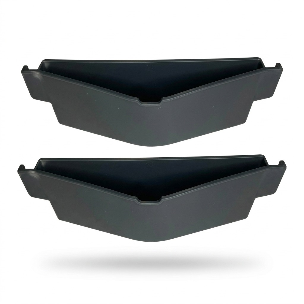 Premium ecommerce product shot of the dark gray (anthracite) Rakabot 2x Extra Replacement Container.