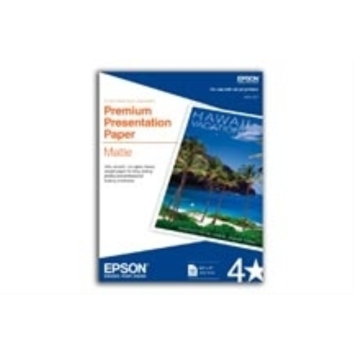 Epson Premium Presentation Paper Matte, Letter, 100