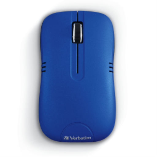 Verbatim Wireless Opt. Mouse, Commuter - Blue