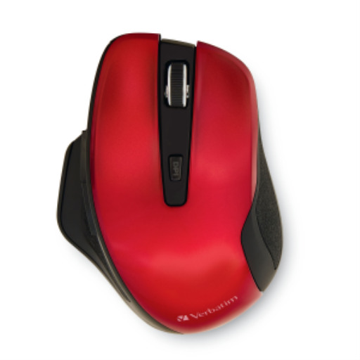Verbatim Silent BT Ergo Multi Blue LED Red